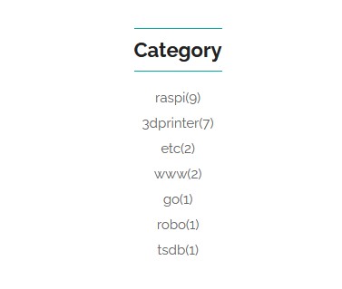 hugoにcategory毎の記事数を表示する